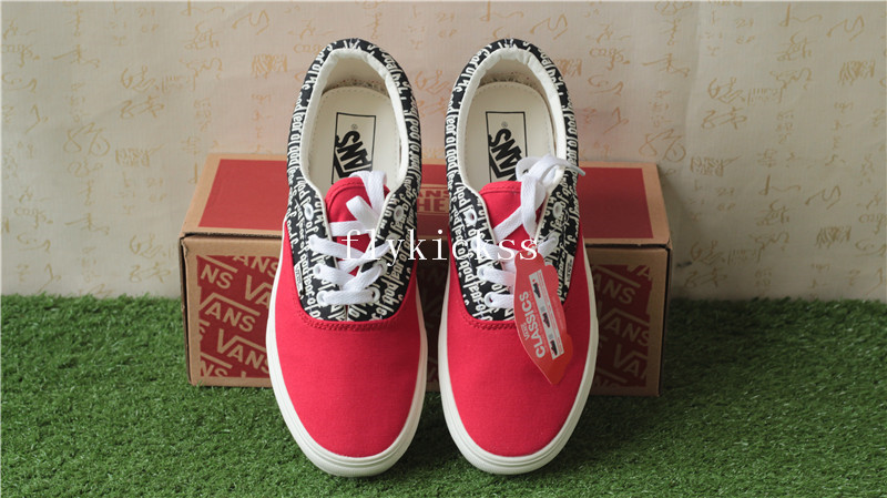 Fear Of God X Vans FOG Red 2017